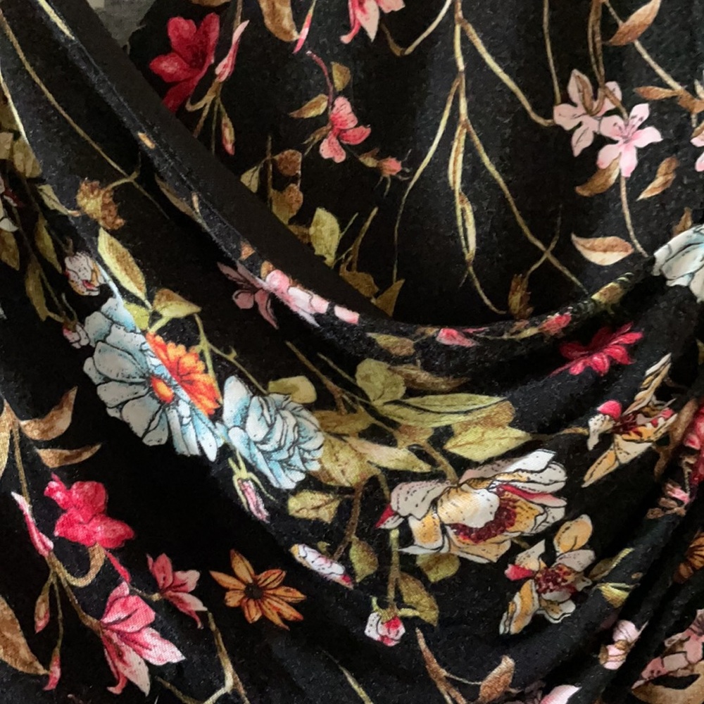 GORGEOUS Gilli botanical v neck jersey dress - Picture 4 of 10